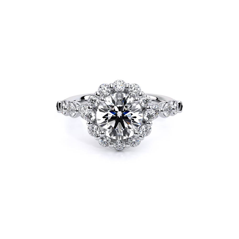 Verragio Halo Round Engagement Ring