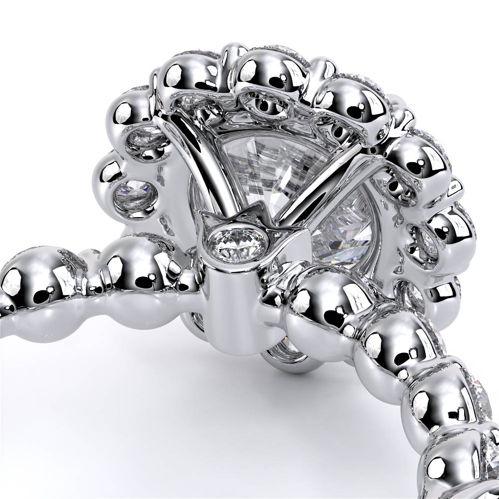 Verragio Halo Round Engagement Ring