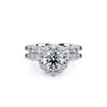 Renaissance-990R25-14K White Gold Round