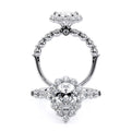 Verragio Halo Pear Engagement Ring