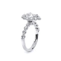 Verragio Halo Pear Engagement Ring