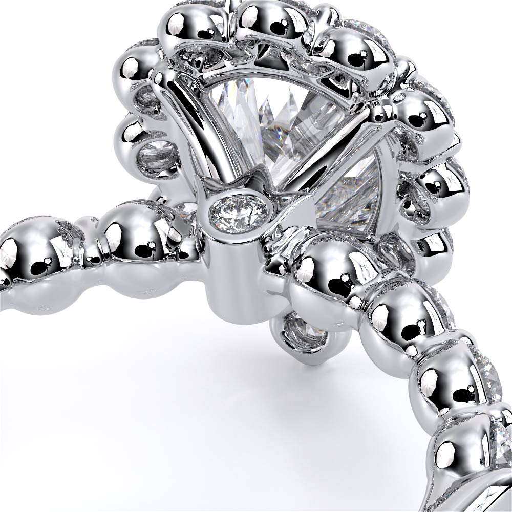 Verragio Halo Pear Engagement Ring