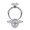 Verragio Halo Oval Engagement Ring