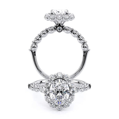 Verragio Halo Oval Engagement Ring