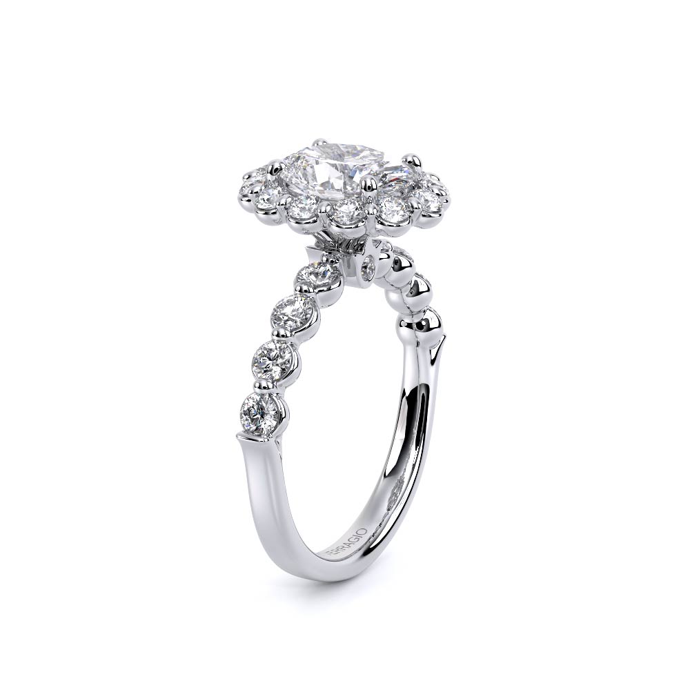 Verragio Halo Oval Engagement Ring