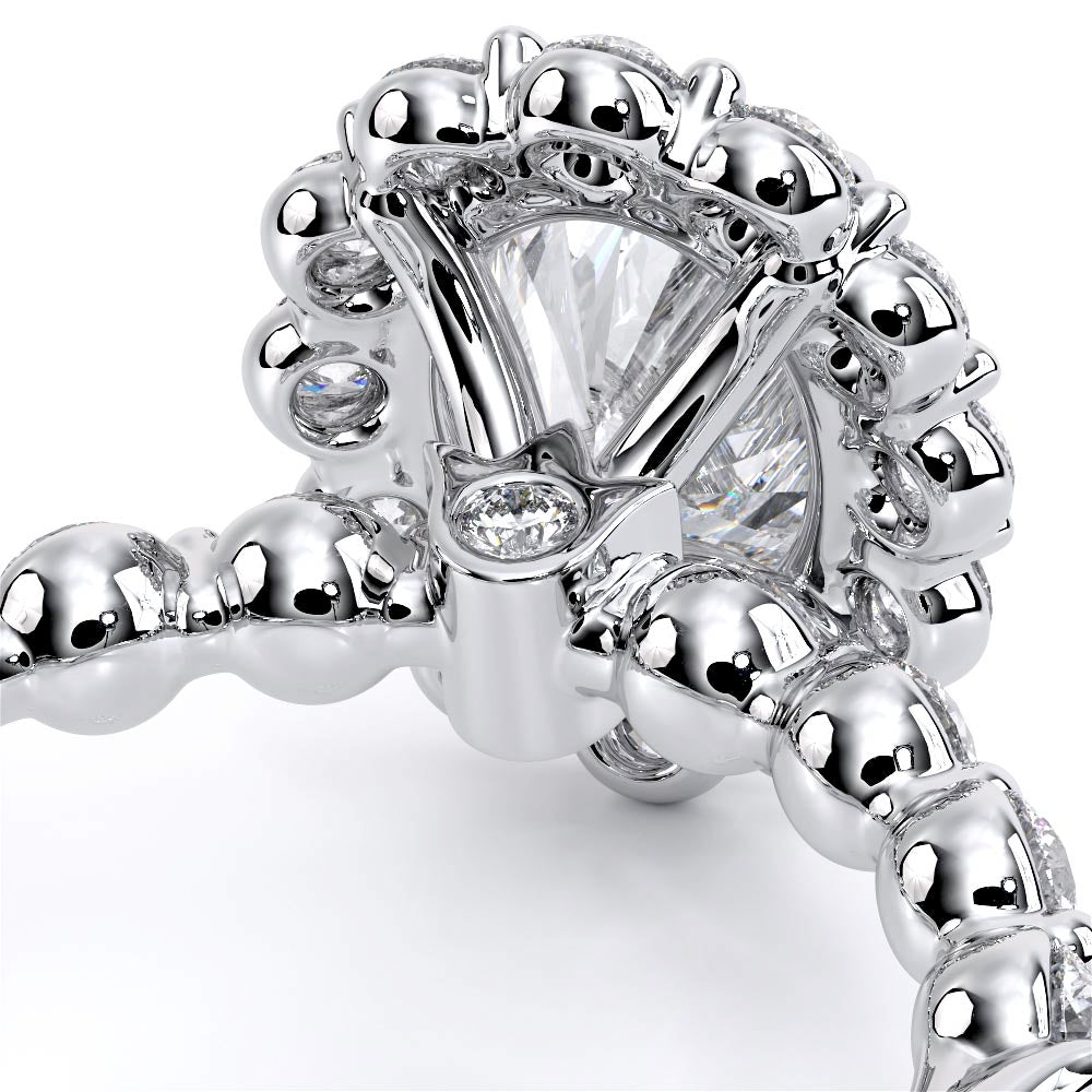 Renaissance-990OV25-18K White Gold Oval