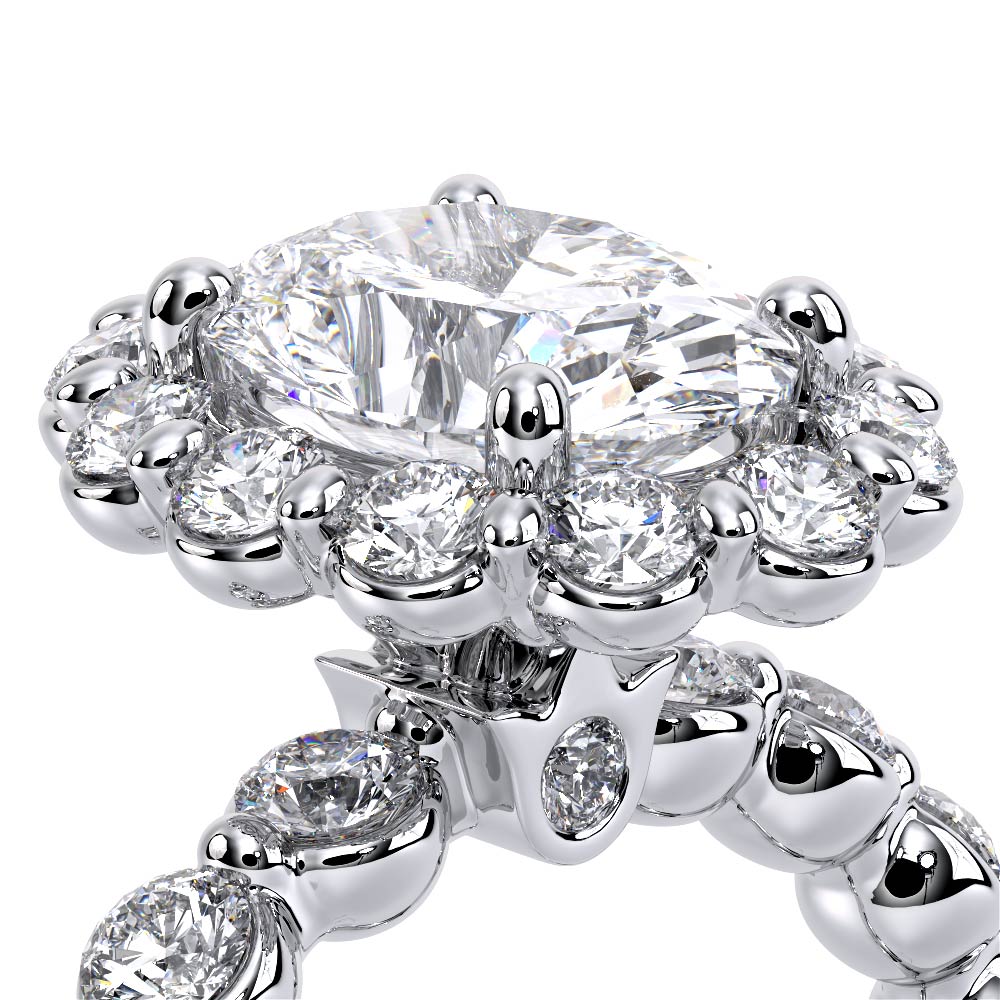 Verragio Halo Oval Engagement Ring