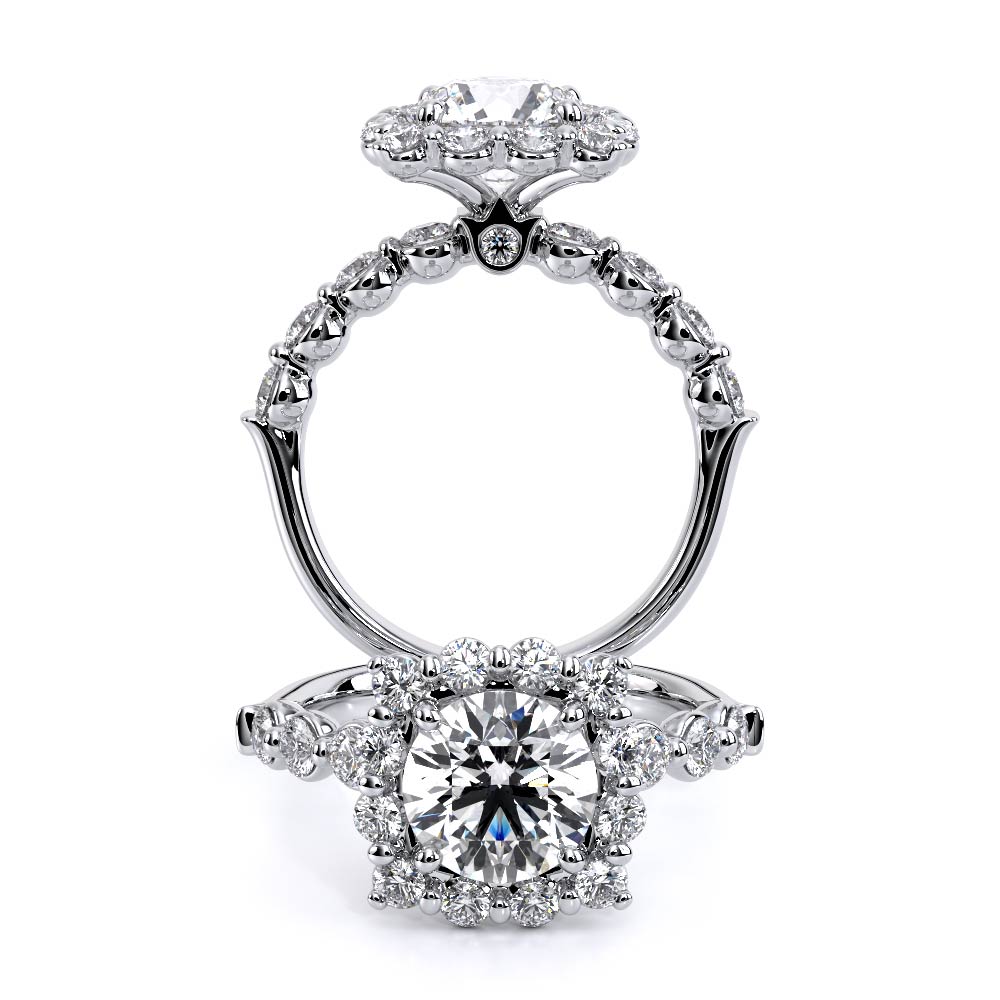 Verragio Halo Cushion Engagement Ring