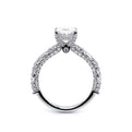 Couture-0490OV25-14K White Gold Oval