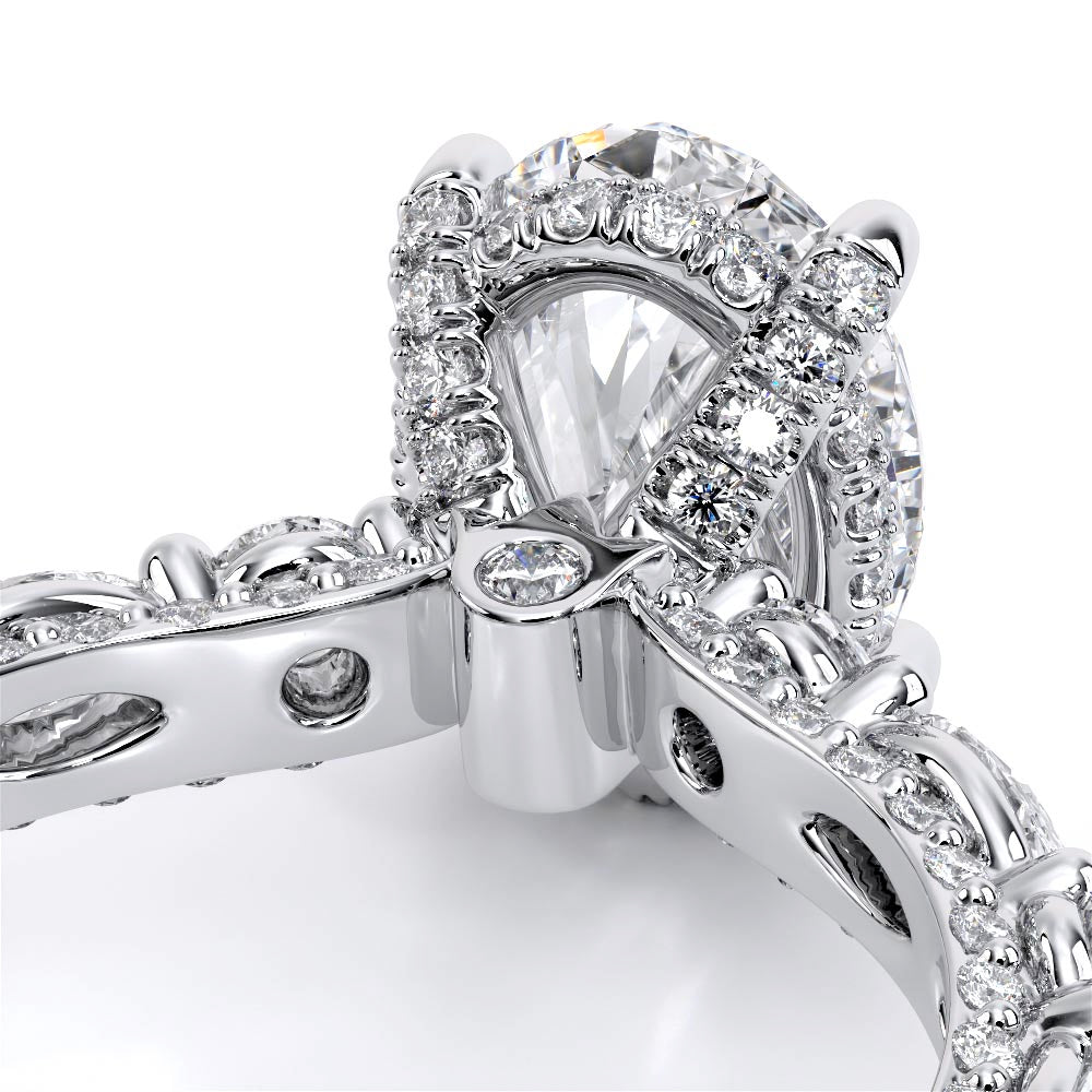 Couture-0490OV25-14K White Gold Oval