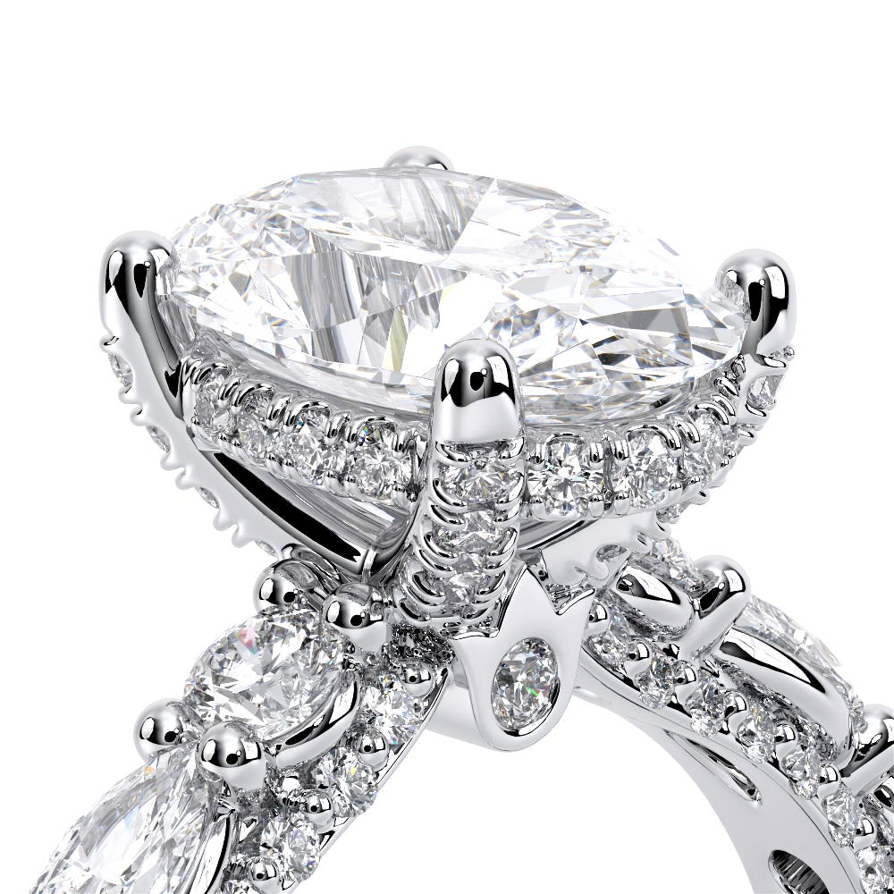 Couture-0490OV25-14K White Gold Oval