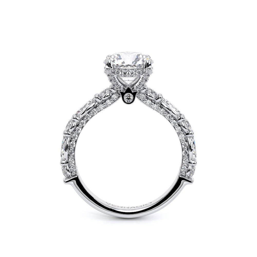 Couture-0490R25-14K White Gold Round