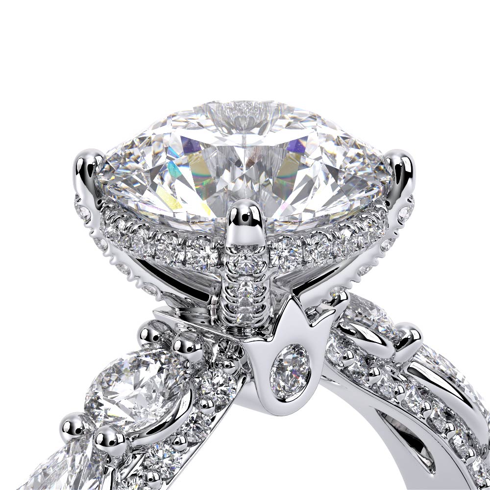 Verragio Pave Round Engagement Ring