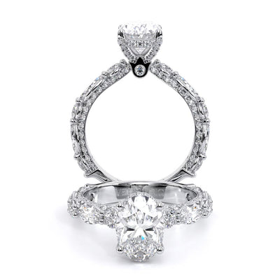 Verragio Pave Oval Engagement Ring
