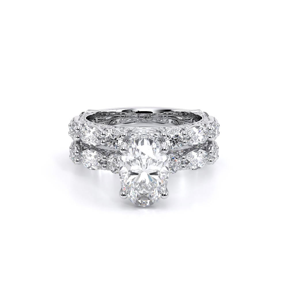 Couture-0490OV30-14K White Gold Oval