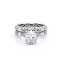 Verragio Pave Oval Engagement Ring