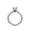 Verragio Pave Oval Engagement Ring