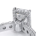 Verragio Pave Emerald Engagement Ring