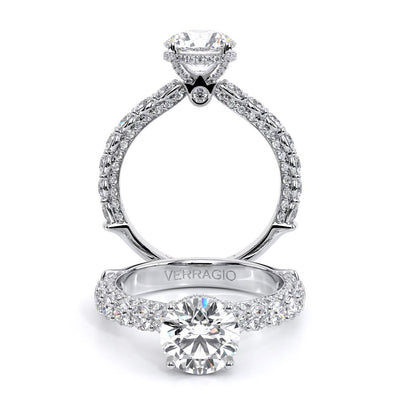 Verragio Pave Round Engagement Ring
