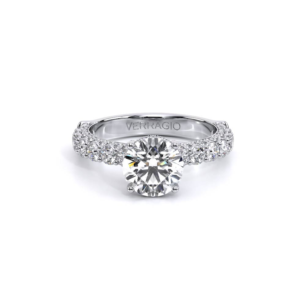 Verragio Pave Round Engagement Ring