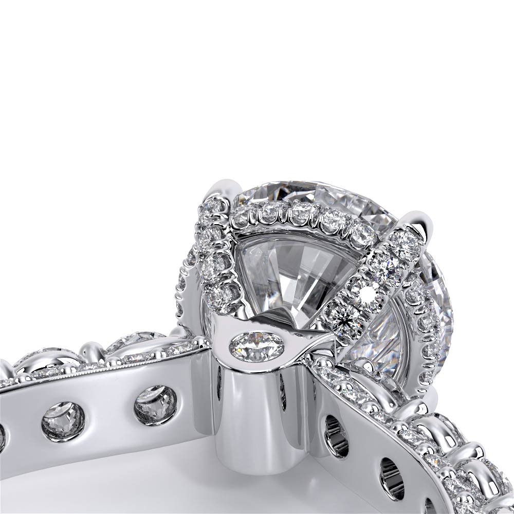 Verragio Pave Round Engagement Ring
