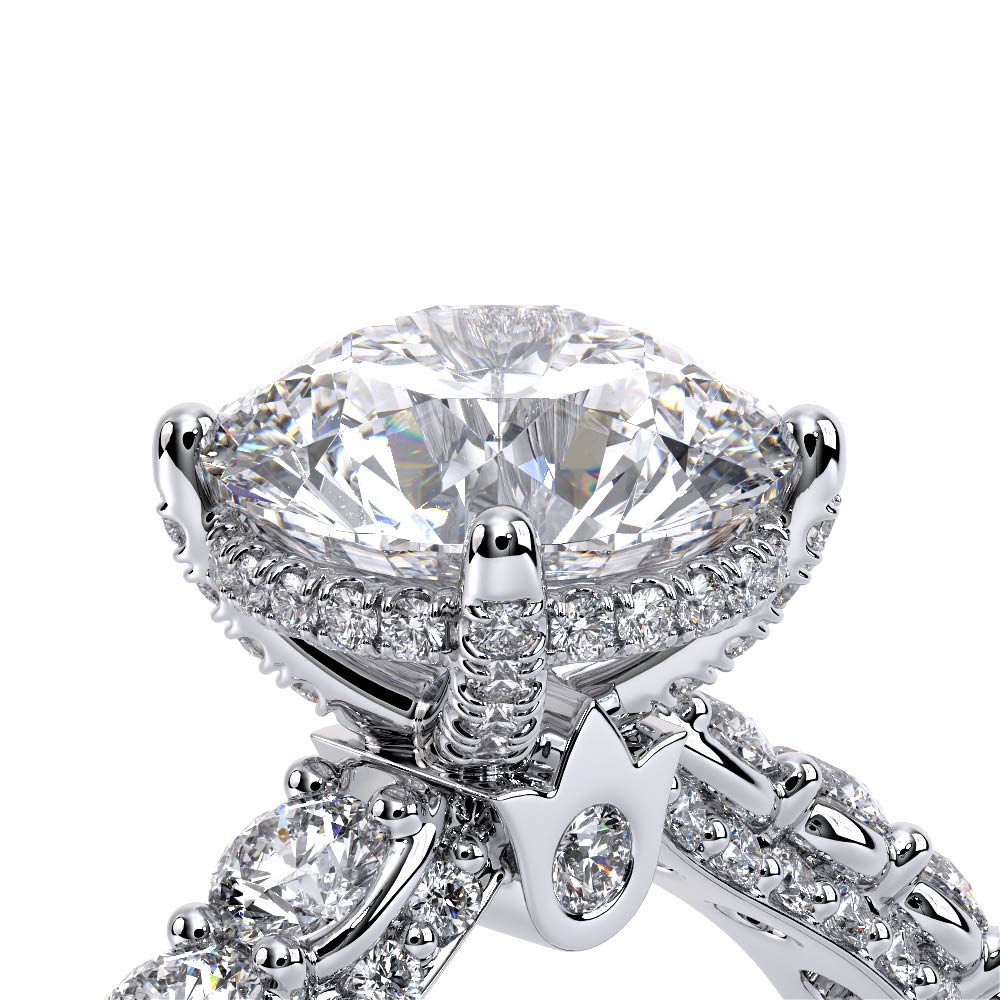 Verragio Pave Round Engagement Ring
