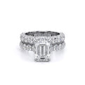 Verragio Pave Emerald Engagement Ring