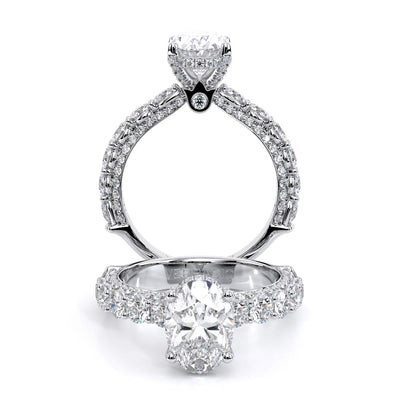 Verragio Pave Oval Engagement Ring