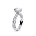 Verragio Pave Oval Engagement Ring