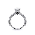 Verragio Pave Oval Engagement Ring