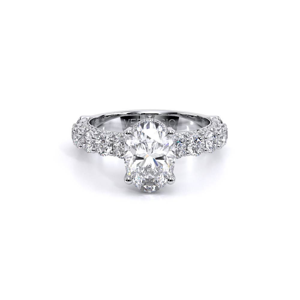 Verragio Pave Oval Engagement Ring