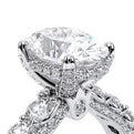 Verragio Pave Oval Engagement Ring