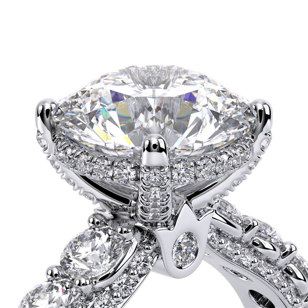 Verragio Pave Round Engagement Ring