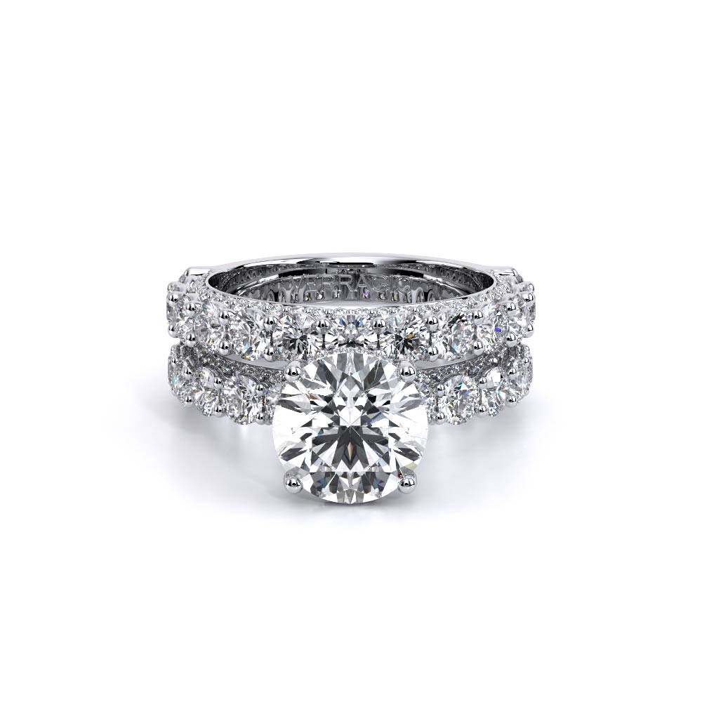 Verragio Pave Round Engagement Ring