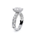 Verragio Pave Emerald Engagement Ring