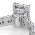 Couture-0489EM34-18K White Gold Emerald