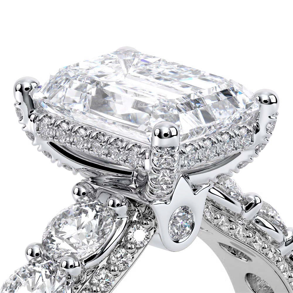 Couture-0489EM34-14K White Gold Emerald