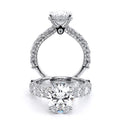Verragio Pave Oval Engagement Ring