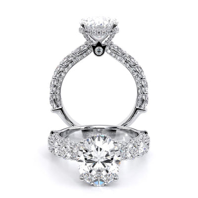 Verragio Pave Oval Engagement Ring