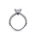 Verragio Pave Oval Engagement Ring
