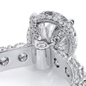 Verragio Pave Oval Engagement Ring
