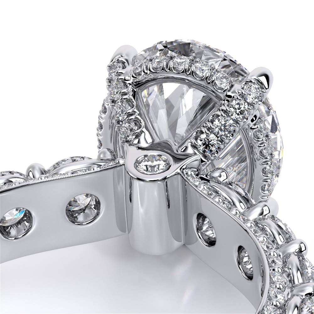 Verragio Pave Oval Engagement Ring