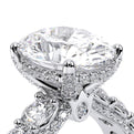 Verragio Pave Oval Engagement Ring