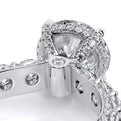 Verragio Pave Round Engagement Ring