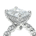 Verragio Halo Emerald Engagement Ring