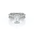 Verragio Halo Emerald Engagement Ring
