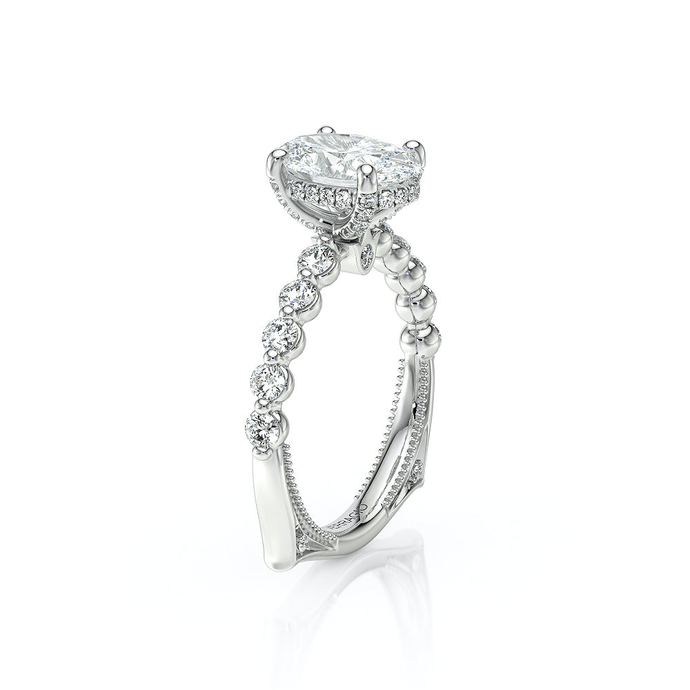 Verragio Halo Oval Engagement Ring