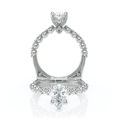 Verragio Halo Pear Engagement Ring