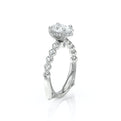 Vanguard-2201PS-18K White Gold Pear