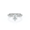 Verragio Halo Pear Engagement Ring